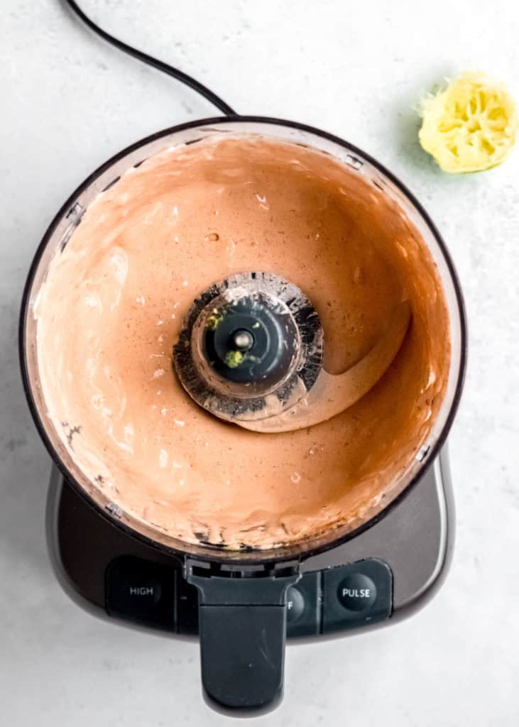 blended chipotle cream sauce for chicken lettuce wraps